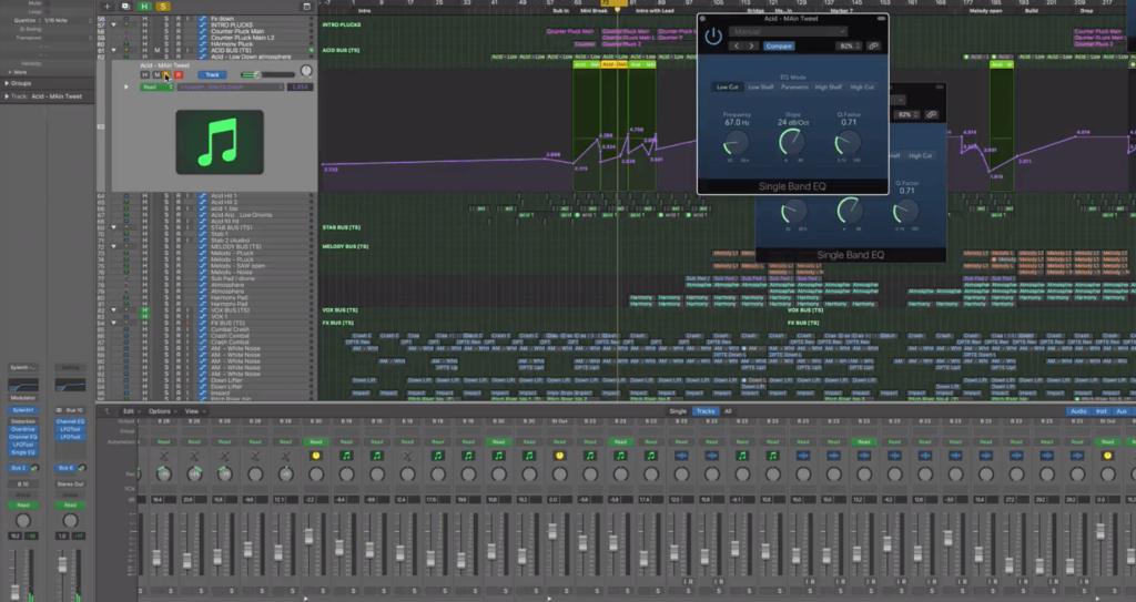 trance mixdown